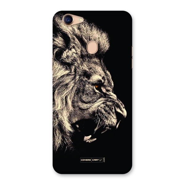 Roaring Lion Back Case for Oppo F5 Youth