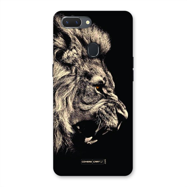 Roaring Lion Back Case for Oppo Realme 2