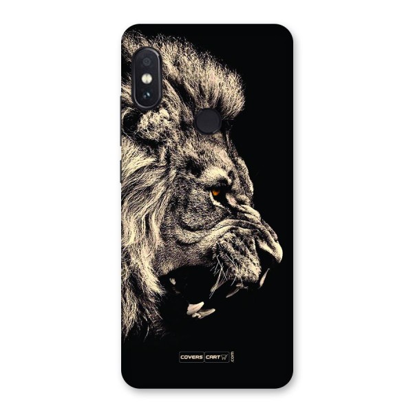 Roaring Lion Back Case for Redmi Note 5 Pro