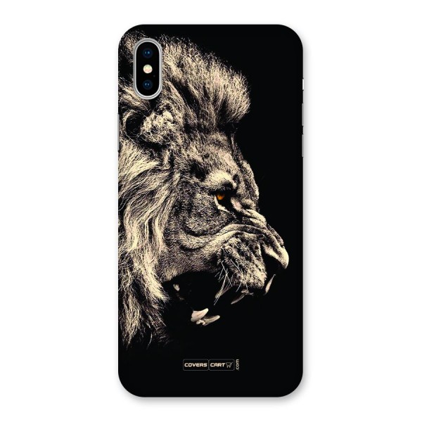 Roaring Lion Back Case for iPhone XS