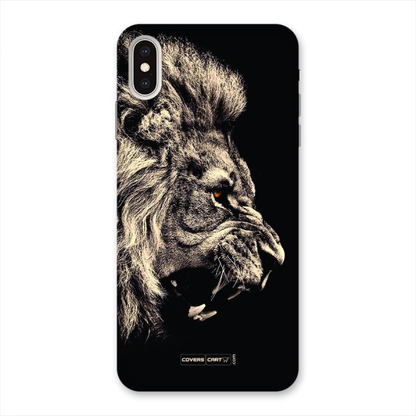 Roaring Lion Back Case for iPhone XS Max