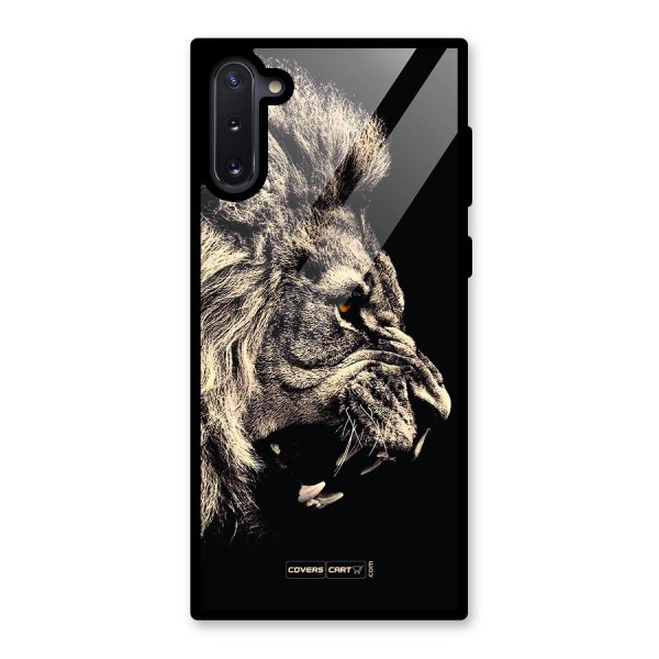 Roaring Lion Glass Back Case for Galaxy Note 10