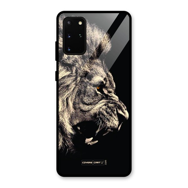 Roaring Lion Glass Back Case for Galaxy S20 Plus