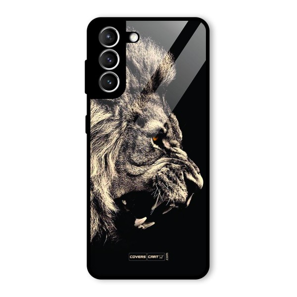 Roaring Lion Glass Back Case for Galaxy S21 5G