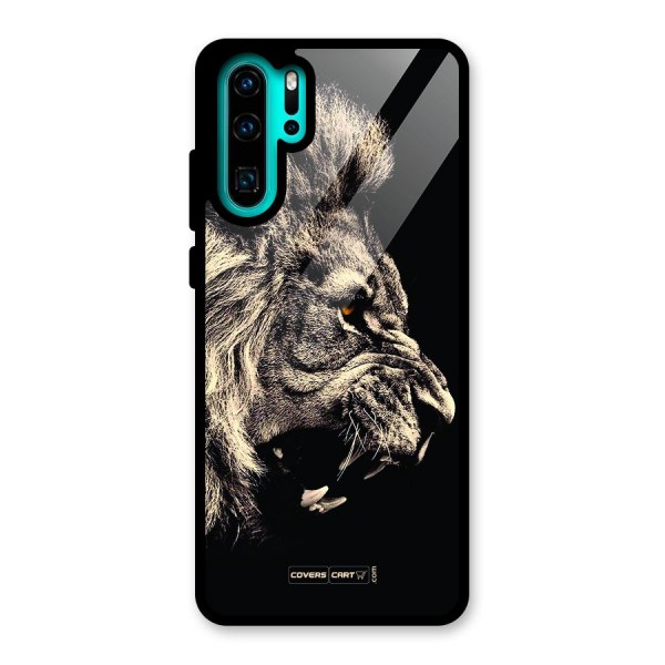 Roaring Lion Glass Back Case for Huawei P30 Pro
