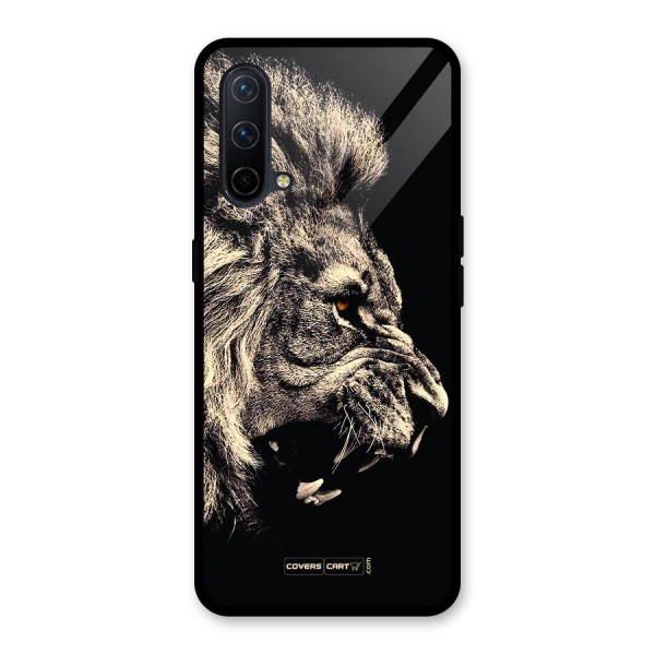 Roaring Lion Glass Back Case for OnePlus Nord CE 5G