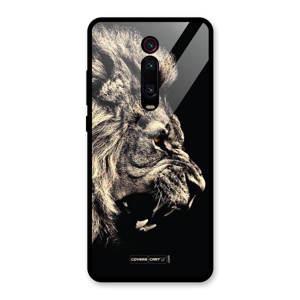 Roaring Lion Glass Back Case for Redmi K20 Pro