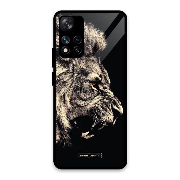 Roaring Lion Glass Back Case for Xiaomi 11i HyperCharge 5G