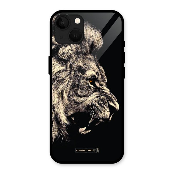 Roaring Lion Glass Back Case for iPhone 13