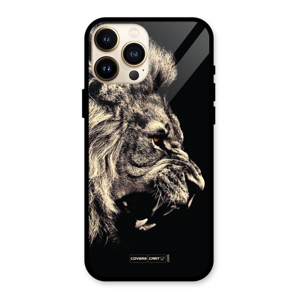 Roaring Lion Glass Back Case for iPhone 13 Pro Max