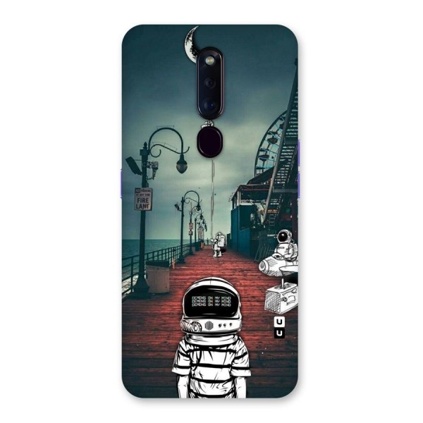 Robotic Design Back Case for Oppo F11 Pro