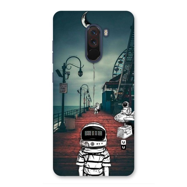 Robotic Design Back Case for Poco F1