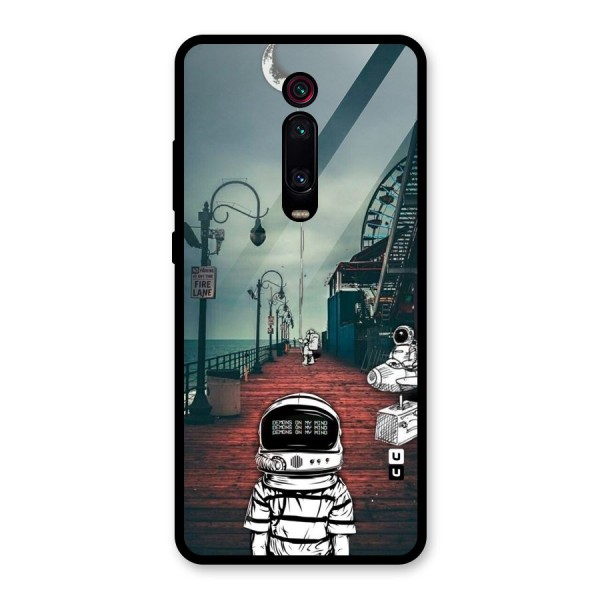 Robotic Design Glass Back Case for Redmi K20 Pro