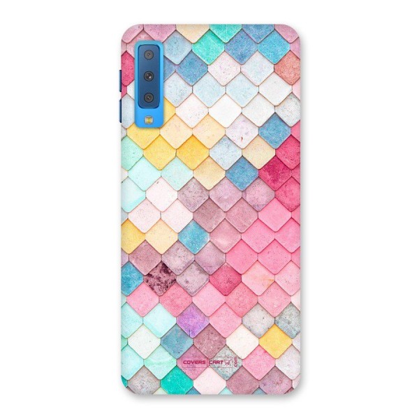 Rocks Pattern Design Back Case for Galaxy A7 (2018)