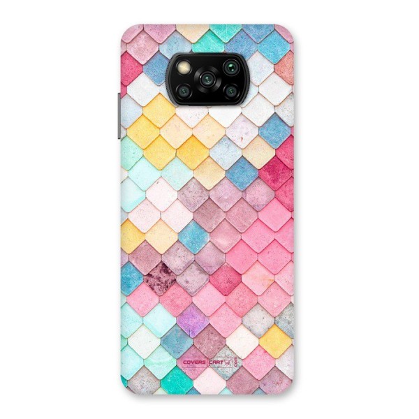Rocks Pattern Design Back Case for Poco X3