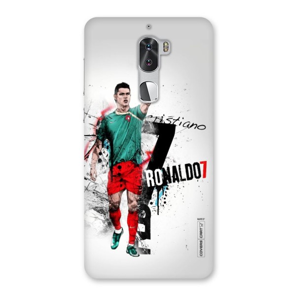 Ronaldo In Portugal Jersey Back Case for Coolpad Cool 1