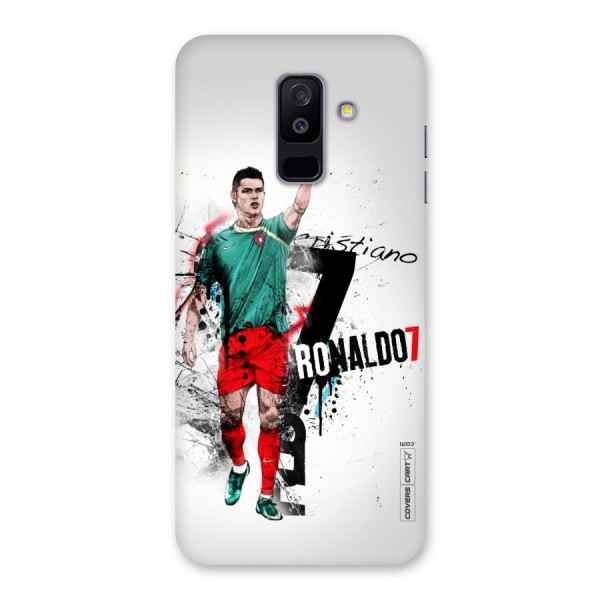 Ronaldo In Portugal Jersey Back Case for Galaxy A6 Plus