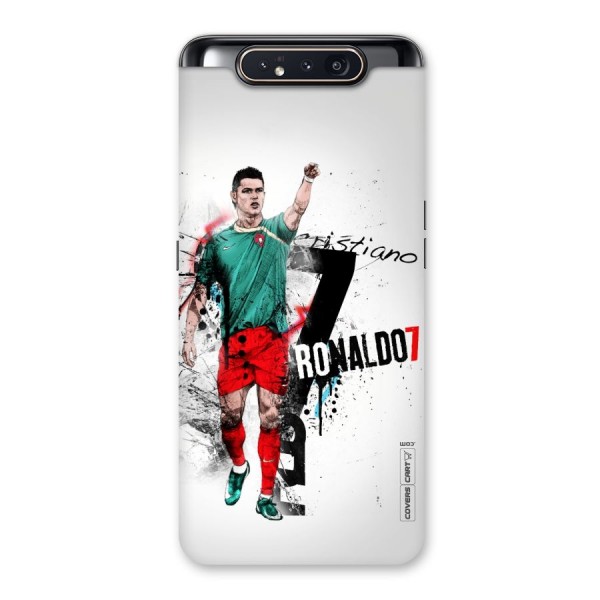 Ronaldo In Portugal Jersey Back Case for Galaxy A80