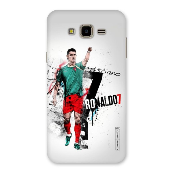 Ronaldo In Portugal Jersey Back Case for Galaxy J7 Nxt