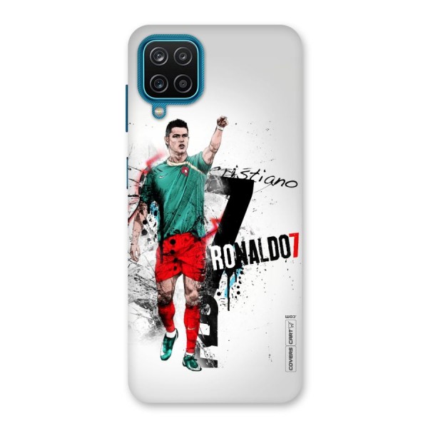 Ronaldo In Portugal Jersey Back Case for Galaxy M12