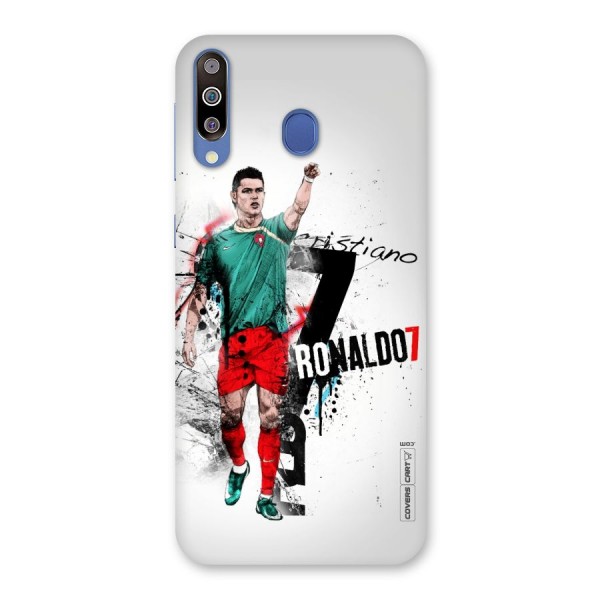 Ronaldo In Portugal Jersey Back Case for Galaxy M30