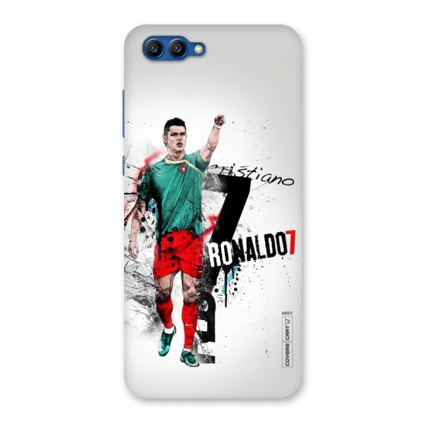 Ronaldo In Portugal Jersey Back Case for Honor View 10