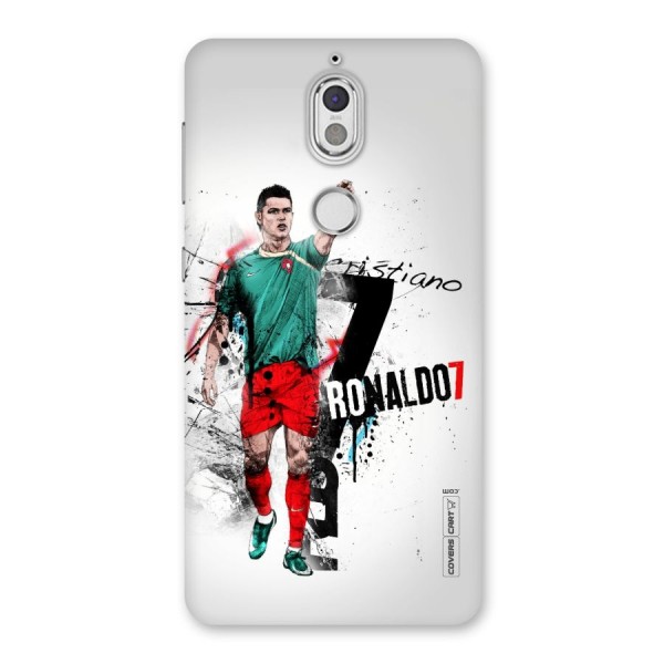 Ronaldo In Portugal Jersey Back Case for Nokia 7