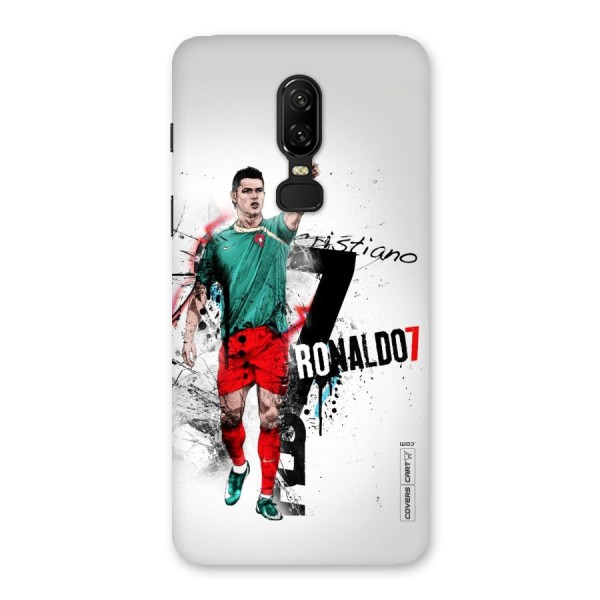 Ronaldo In Portugal Jersey Back Case for OnePlus 6