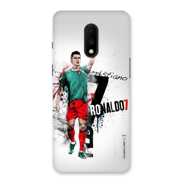 Ronaldo In Portugal Jersey Back Case for OnePlus 7
