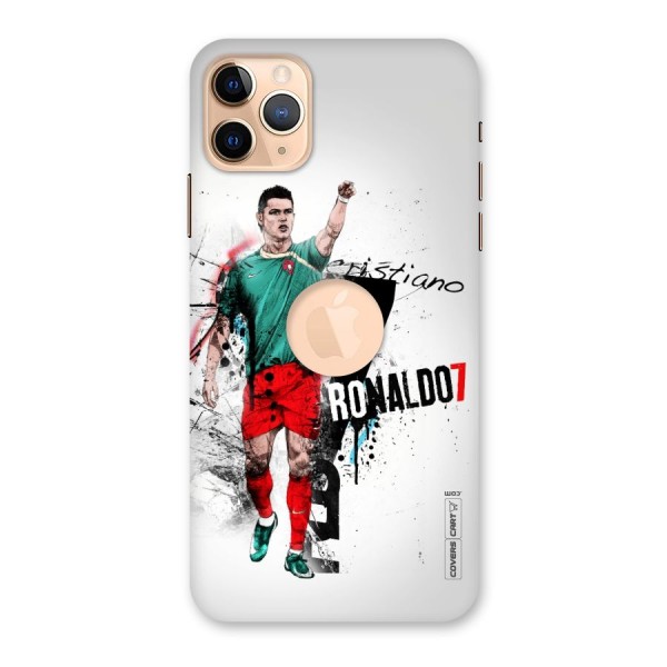 Ronaldo In Portugal Jersey Back Case for iPhone 11 Pro Max Logo Cut