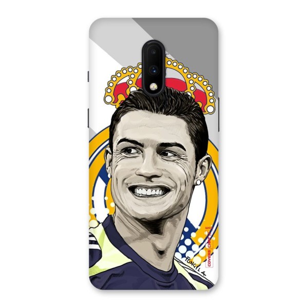 Ronaldo Madrid King Back Case for OnePlus 7