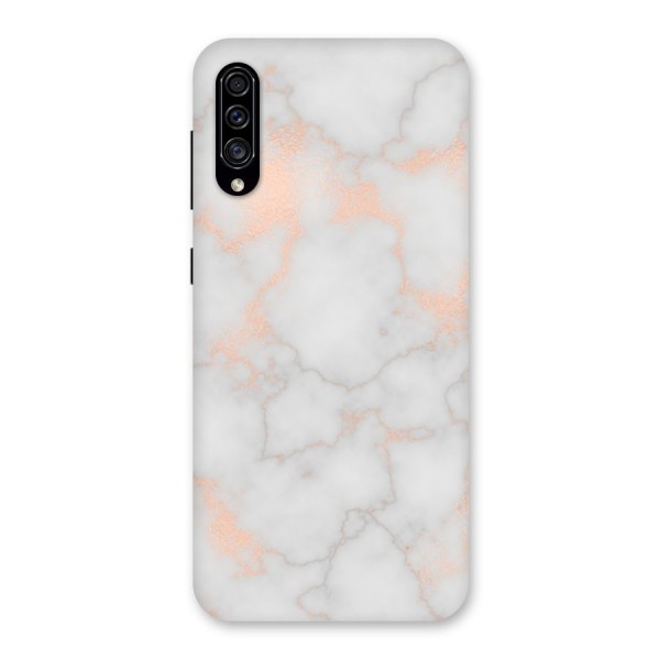 RoseGold Marble Back Case for Galaxy A30s