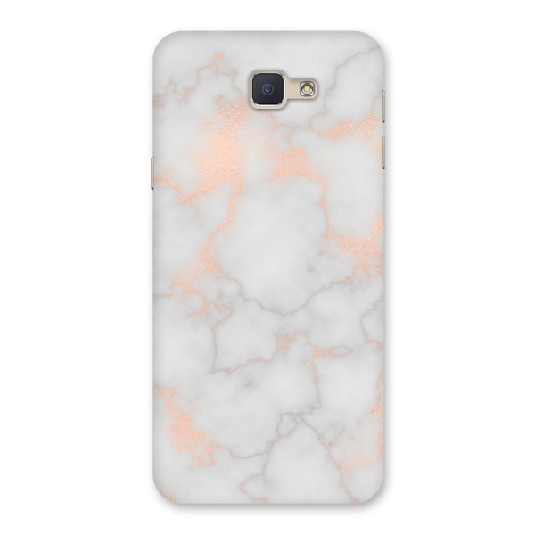 RoseGold Marble Back Case for Galaxy J5 Prime