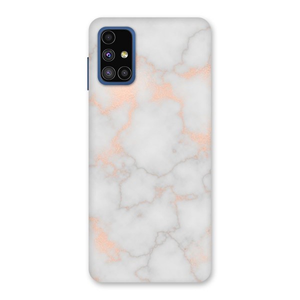 RoseGold Marble Back Case for Galaxy M51