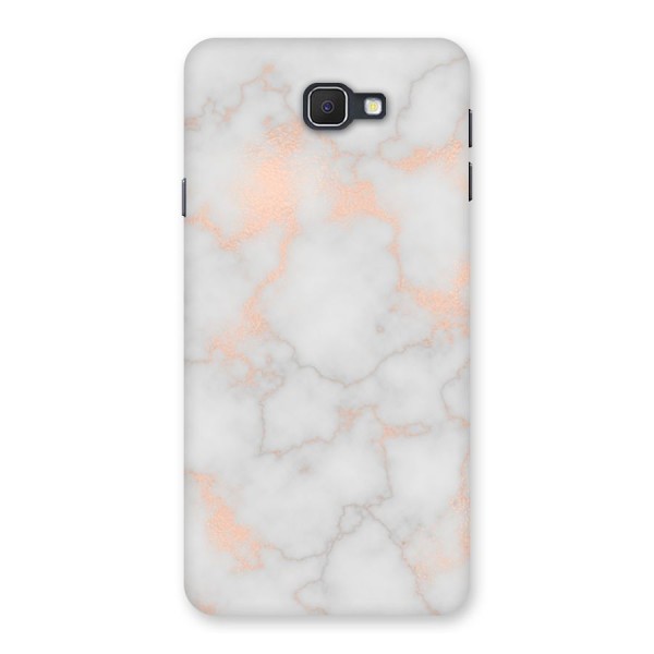 RoseGold Marble Back Case for Galaxy On7 2016