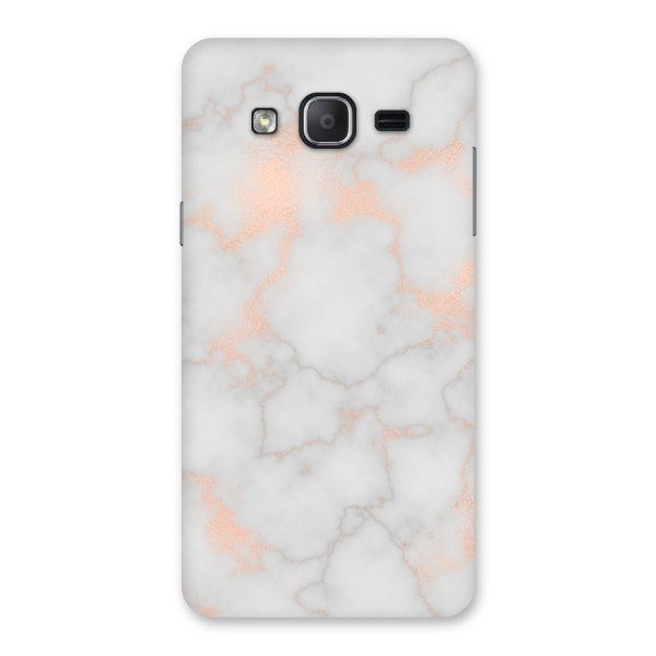RoseGold Marble Back Case for Galaxy On7 Pro