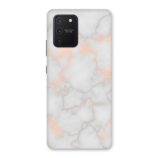 RoseGold Marble Back Case for Galaxy S10 Lite