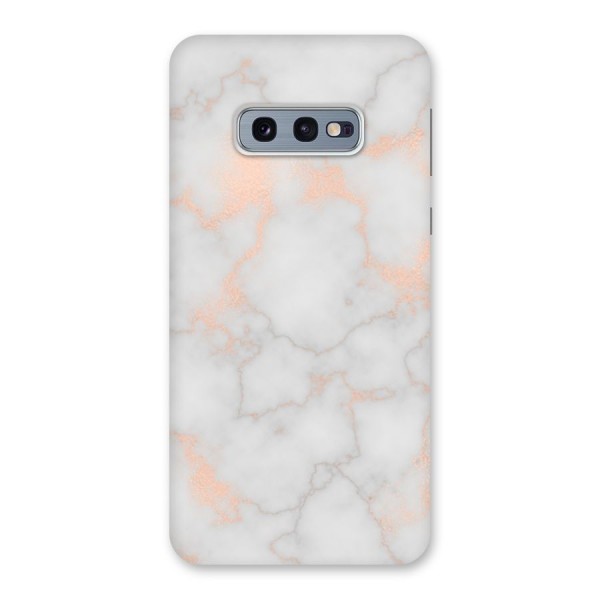RoseGold Marble Back Case for Galaxy S10e
