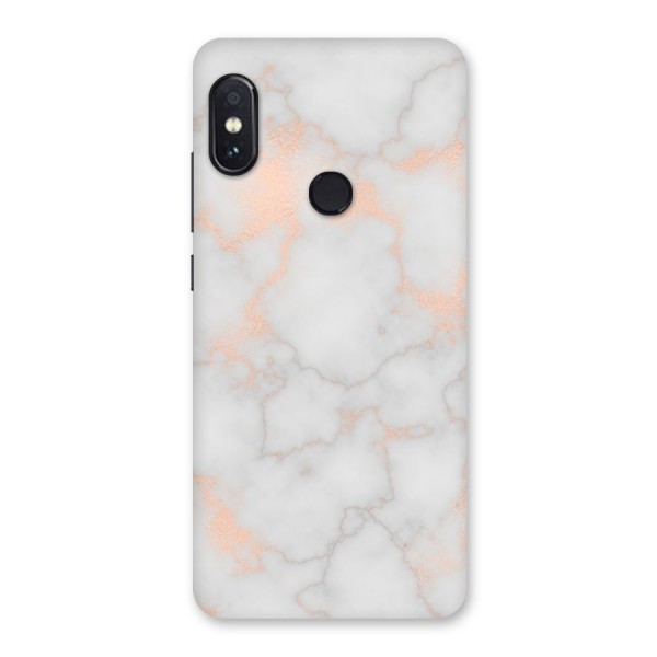 RoseGold Marble Back Case for Redmi Note 5 Pro