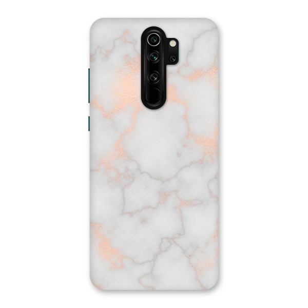 RoseGold Marble Back Case for Redmi Note 8 Pro