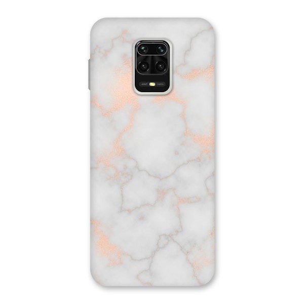 RoseGold Marble Back Case for Redmi Note 9 Pro