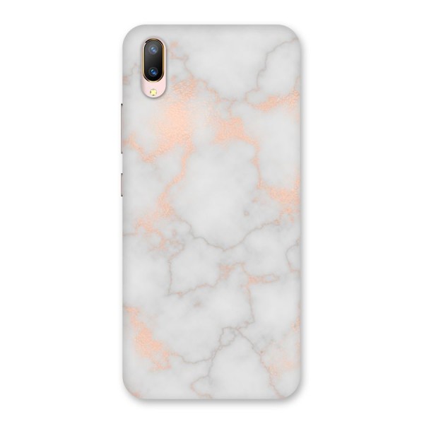 RoseGold Marble Back Case for Vivo V11 Pro