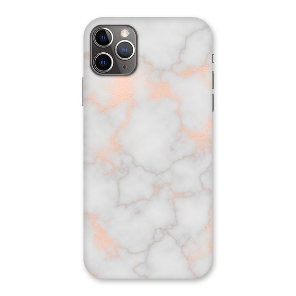RoseGold Marble Back Case for iPhone 11 Pro Max