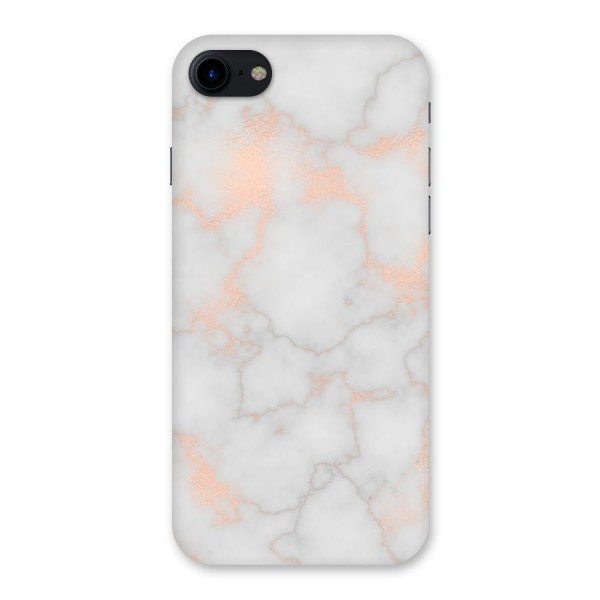 RoseGold Marble Back Case for iPhone SE 2020