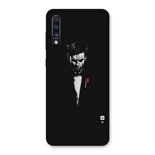 Rose Man Back Case for Galaxy A70s