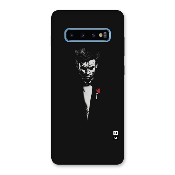 Rose Man Back Case for Galaxy S10 Plus