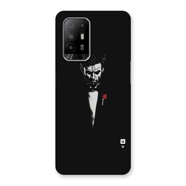 Rose Man Back Case for Oppo F19 Pro Plus 5G