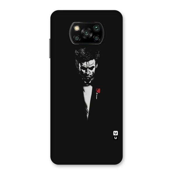 Rose Man Back Case for Poco X3