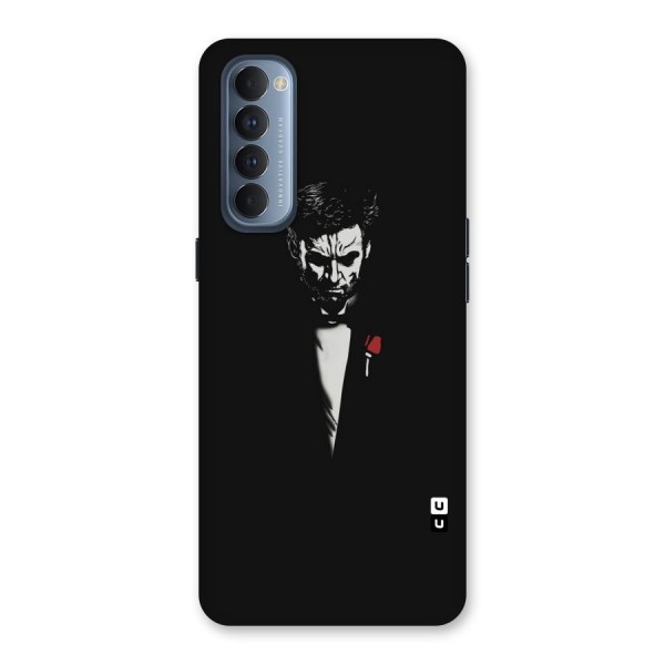 Rose Man Back Case for Reno4 Pro