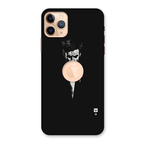 Rose Man Back Case for iPhone 11 Pro Max Logo Cut